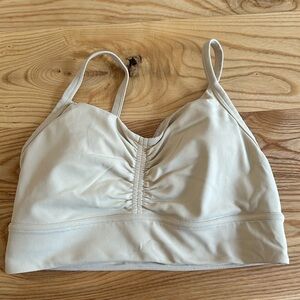 lululemon athletica Cream Sports Bra